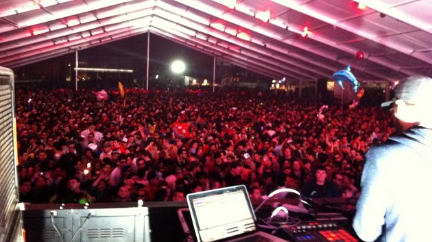 Guti en Creamfields Buenos Aires 2012