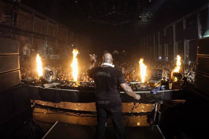 Carl Cox en Plaza de la Música, octubre 2014