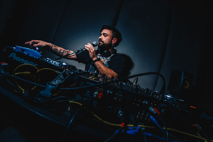 Pablo Aristimuño inside