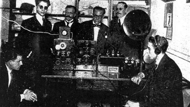 Primer transmisión radiofónica argentina, 1920