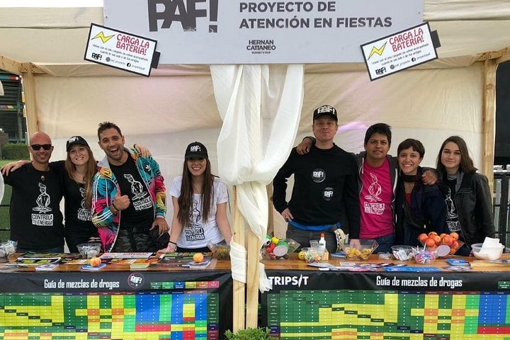 PAF en el evento de Hernán Cattáneo